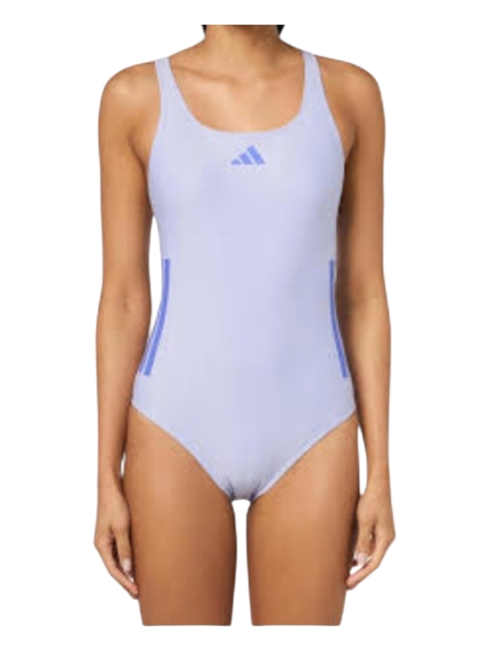 adidas -Stripes C-Back Swimsui sporty one-piece, Women's 16, NWT